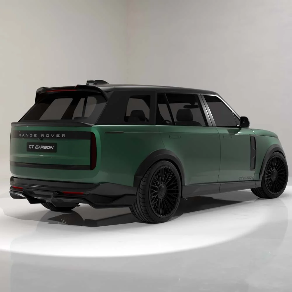 RANGE ROVER L460 2022+ CARBON FIBRE SIDE SKIRTS - LWB - CT DESIGN