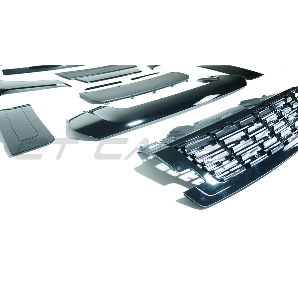 RANGE ROVER L460 FULL BLACK EDITION TRIM PACK - 2022+-Kit-BLAK BY CT-CT Carbon - High-quality carbon fiber and gloss black aerodynamic parts for premium sports and luxury vehicles.