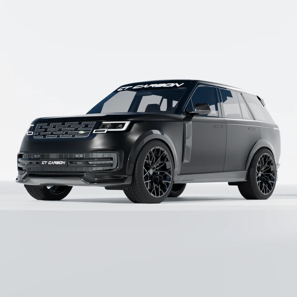 RANGE ROVER L460 2022+ CARBON FIBRE FRONT BUMPER TRIM - CT DESIGN
