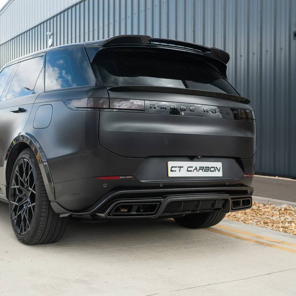 RANGE ROVER SPORT L461 2023+ CARBON FIBRE DIFFUSER AND TIPS - CT DESIGN