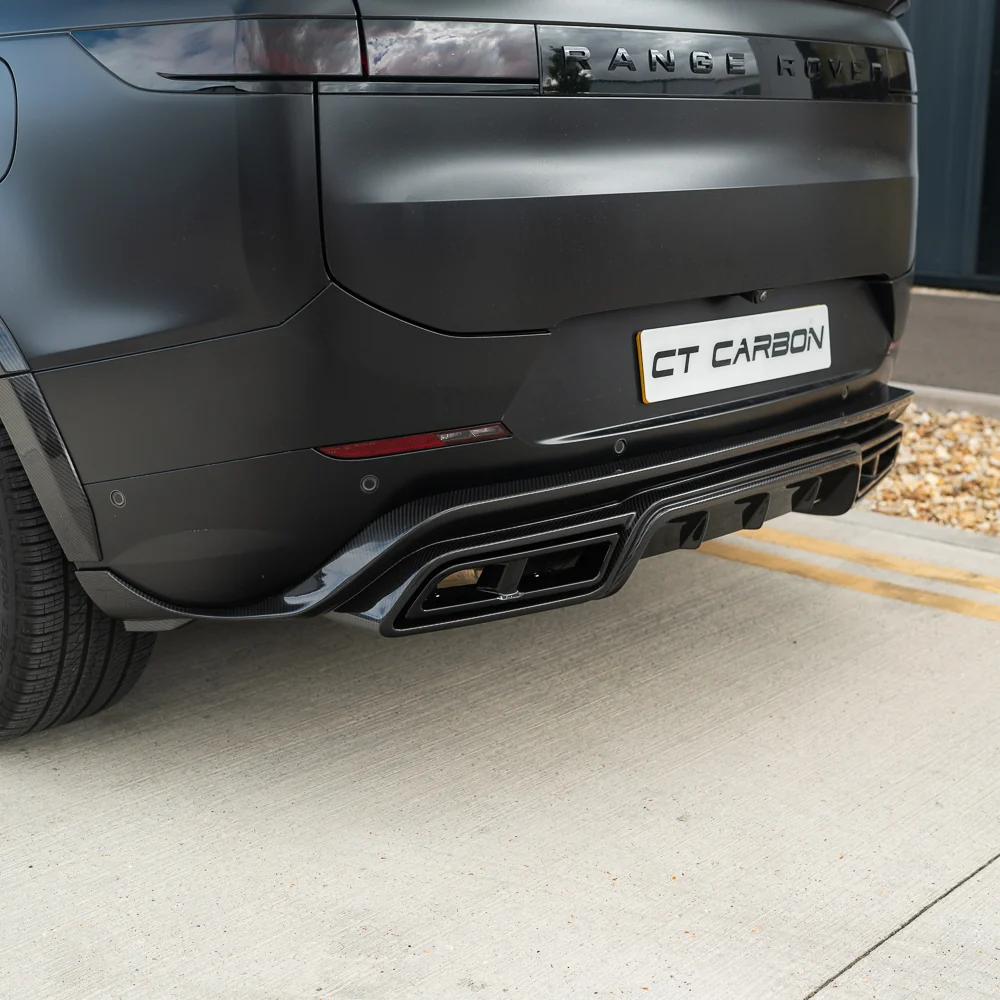 RANGE ROVER SPORT L461 2023+ CARBON FIBRE DIFFUSER AND TIPS - CT DESIGN