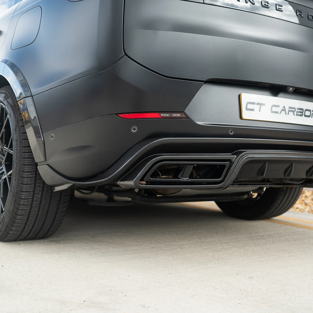 RANGE ROVER SPORT L461 2023+ CARBON FIBRE DIFFUSER AND TIPS - CT DESIGN