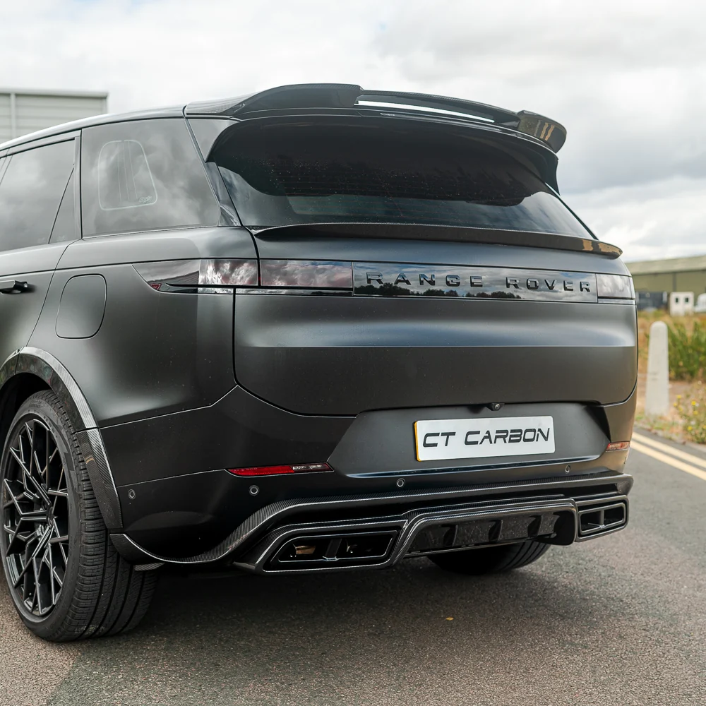 RANGE ROVER SPORT L461 2023+ CARBON FIBRE DIFFUSER AND TIPS - CT DESIGN