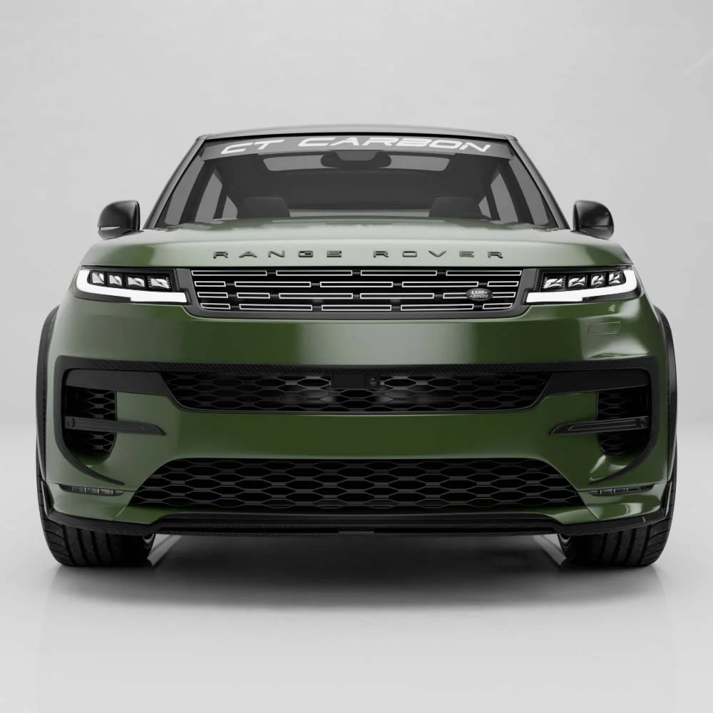 RANGE ROVER SPORT L461 2023+ CARBON FIBRE FRONT BUMPER TRIM - CT DESIGN