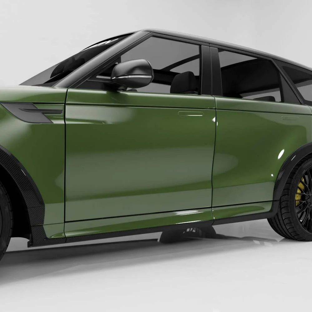 RANGE ROVER SPORT L461 2023+ CARBON FIBRE SIDE SKIRTS - CT DESIGN
