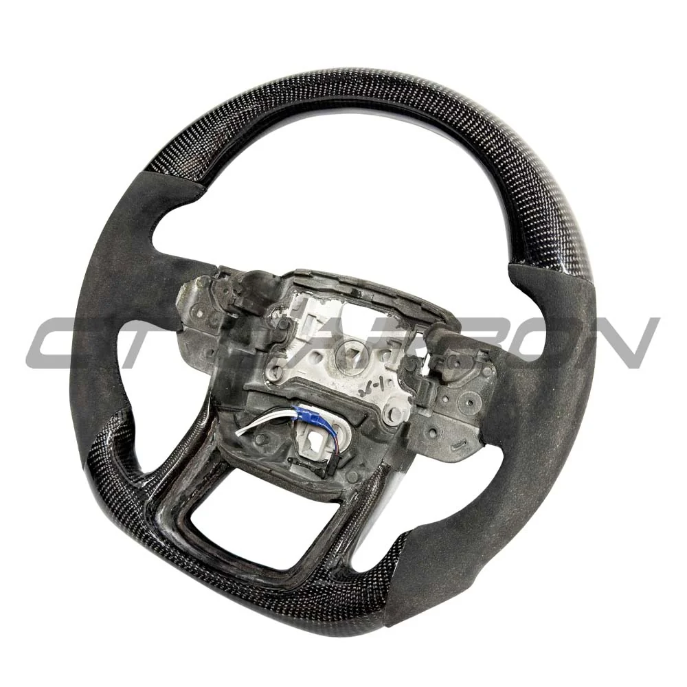 RANGE ROVER SVR ALCANTARA/CARBON FIBRE STEERING WHEEL