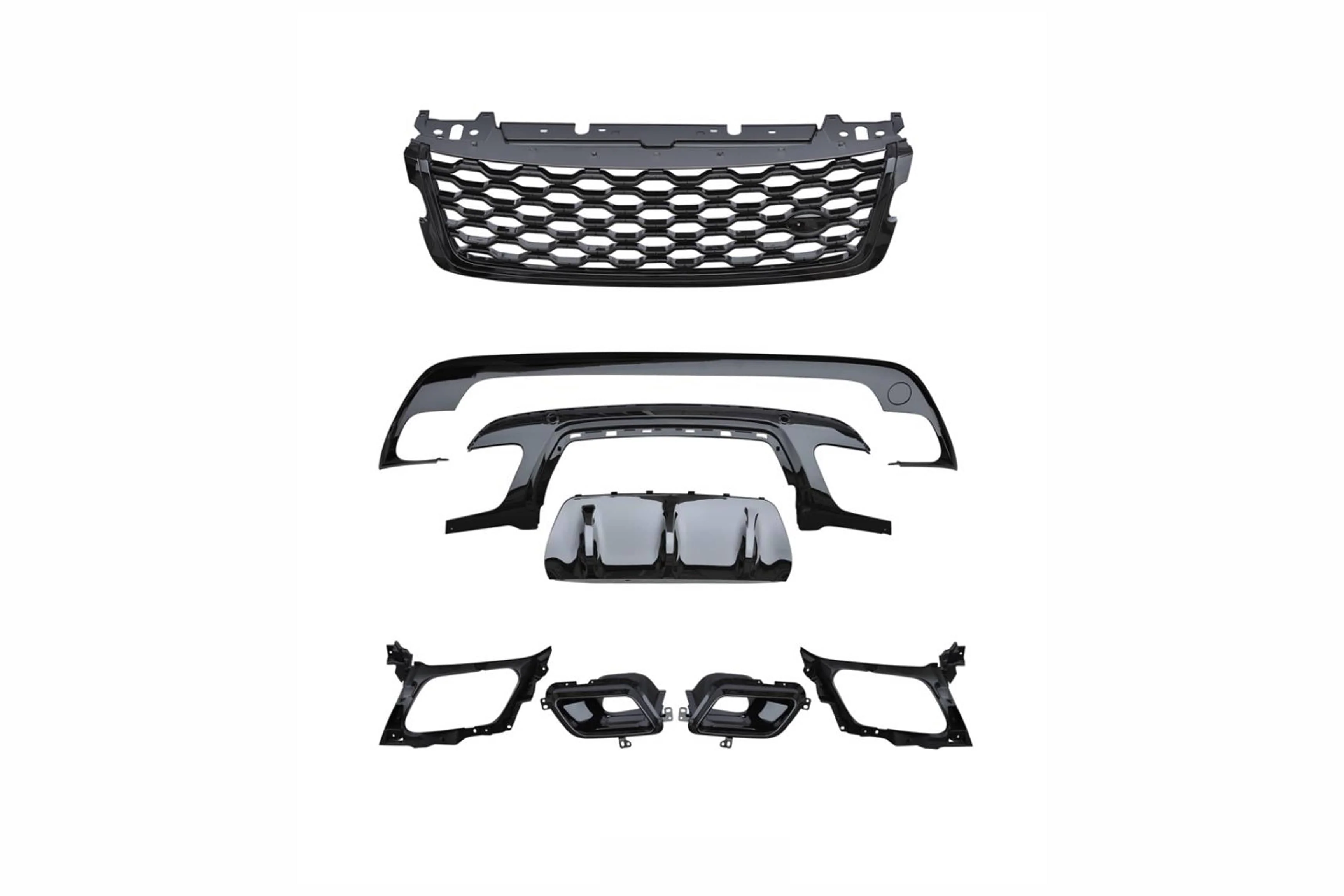 BLAK BY CT Full Kit RANGE ROVER VELAR FULL BLACK EDITION TRIM PACK - 2017+