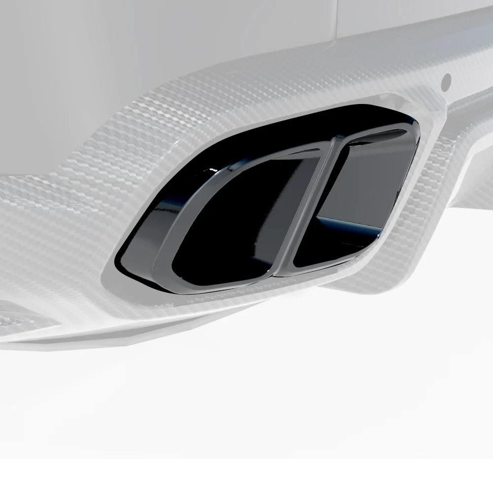 ROLLS ROYCE CULLINAN CARBON FIBRE DIFFUSER AND TIPS - CT DESIGN