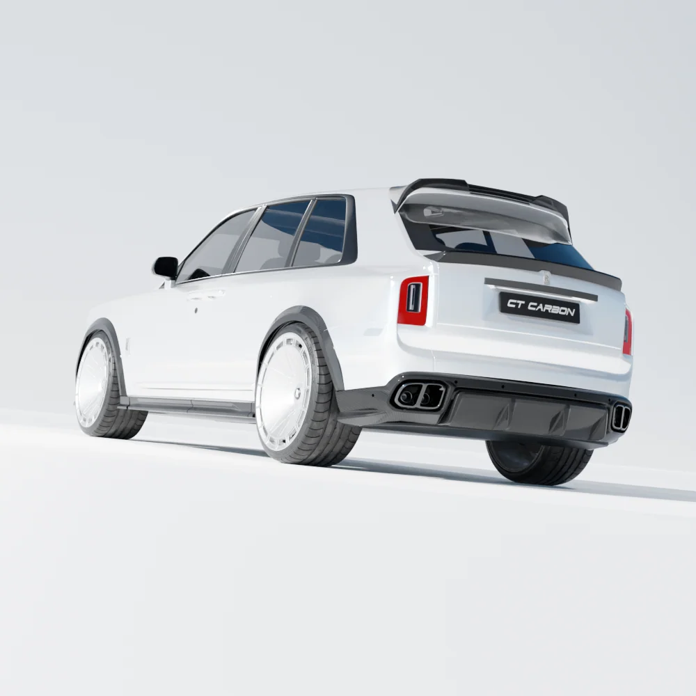 ROLLS ROYCE CULLINAN CARBON FIBRE DIFFUSER AND TIPS - CT DESIGN