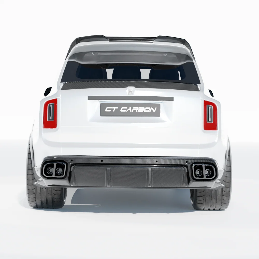 ROLLS ROYCE CULLINAN CARBON FIBRE MIDDLE SPOILER - CT DESIGN