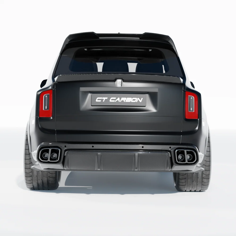 ROLLS ROYCE CULLINAN CARBON FIBRE MIDDLE SPOILER - CT DESIGN