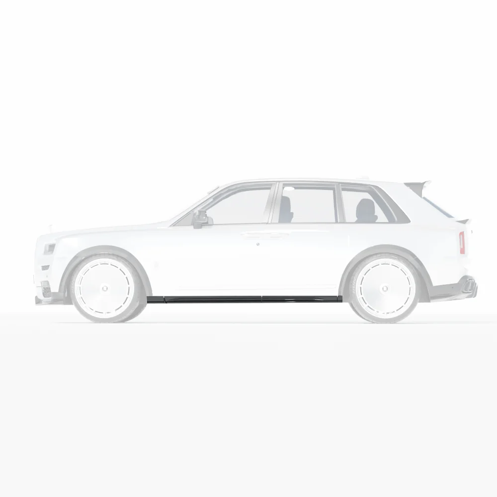 ROLLS ROYCE CULLINAN CARBON FIBRE SIDE SKIRTS - CT DESIGN