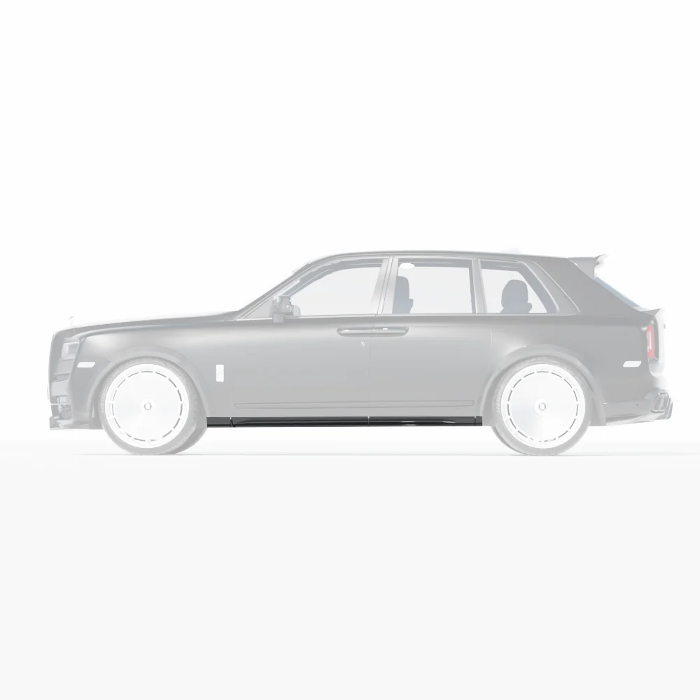 ROLLS ROYCE CULLINAN CARBON FIBRE SIDE SKIRTS - CT DESIGN