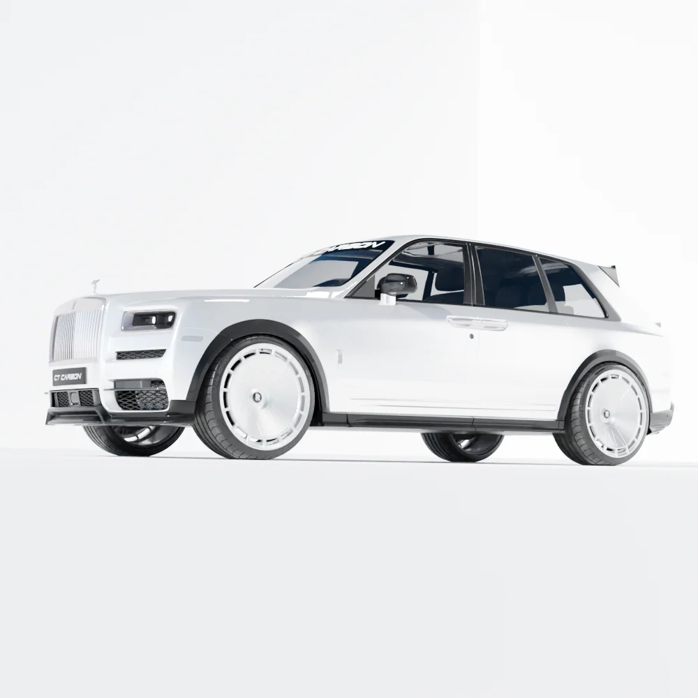 ROLLS ROYCE CULLINAN CARBON FIBRE SIDE SKIRTS - CT DESIGN