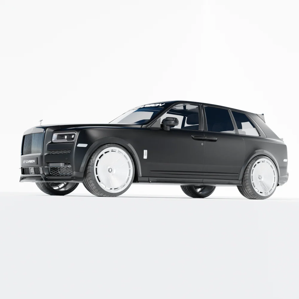 ROLLS ROYCE CULLINAN CARBON FIBRE SIDE SKIRTS - CT DESIGN