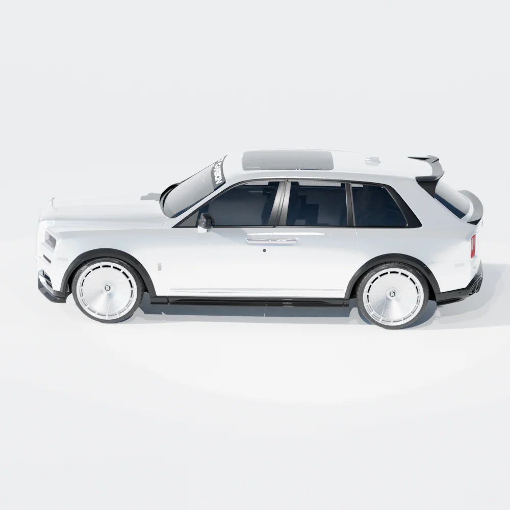 ROLLS ROYCE CULLINAN CARBON FIBRE SIDE SKIRTS - CT DESIGN