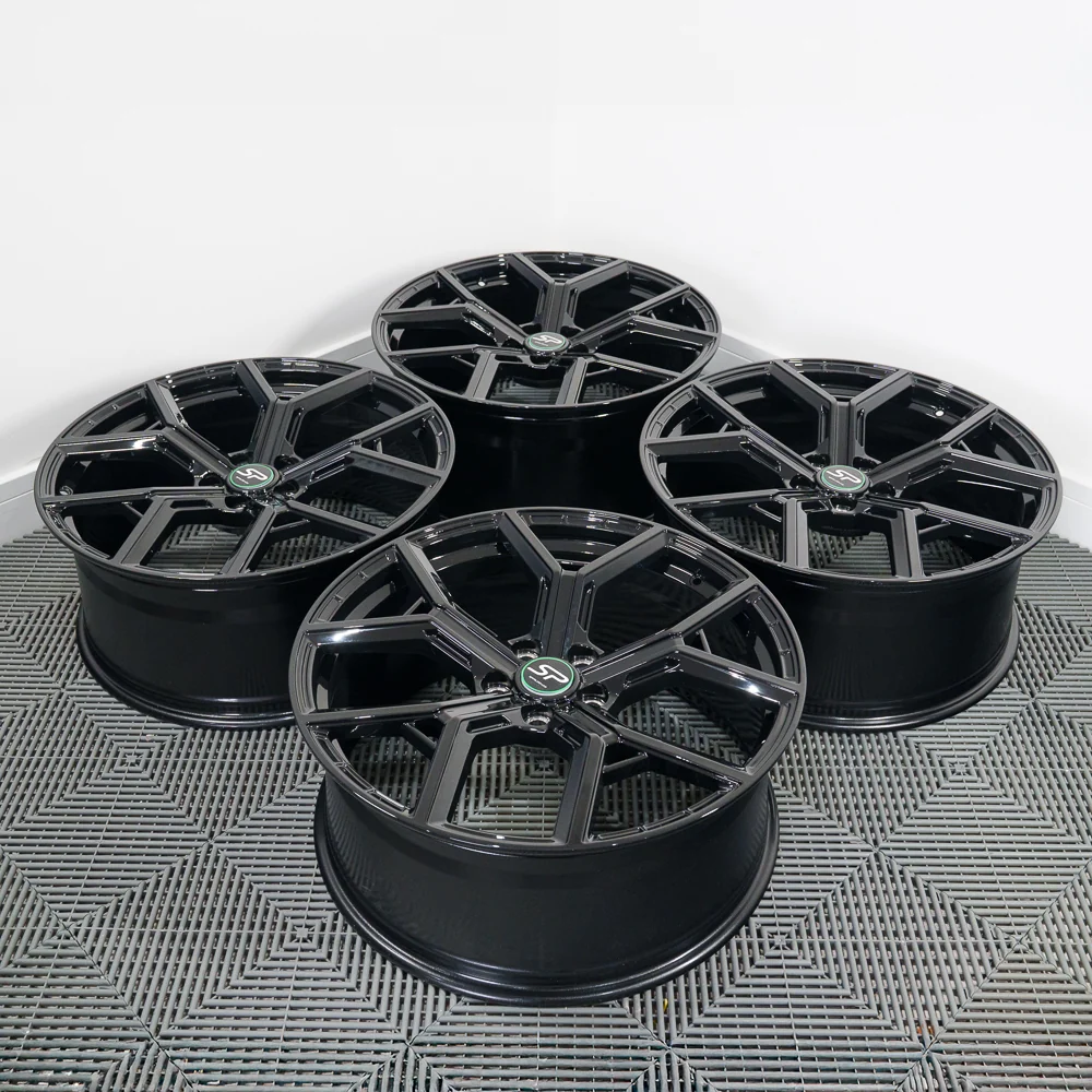 SP | 22" FLOW 1 WHEELS 22" x 9.5" ET45 GLOSS BLACK
