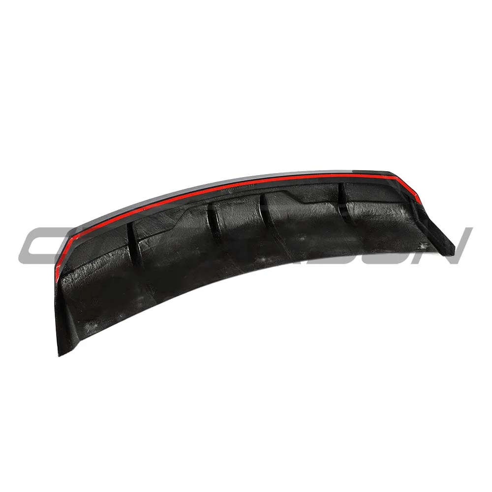 TESLA MODEL 3 2017-2023 CARBON FIBRE DIFFUSER - V1 - CT DESIGN