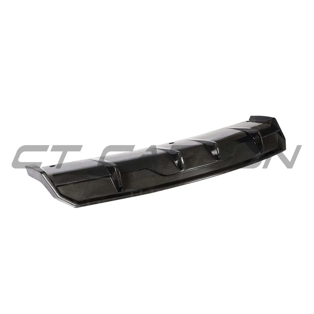 TESLA MODEL 3 2017-2023 CARBON FIBRE DIFFUSER - V1 - CT DESIGN