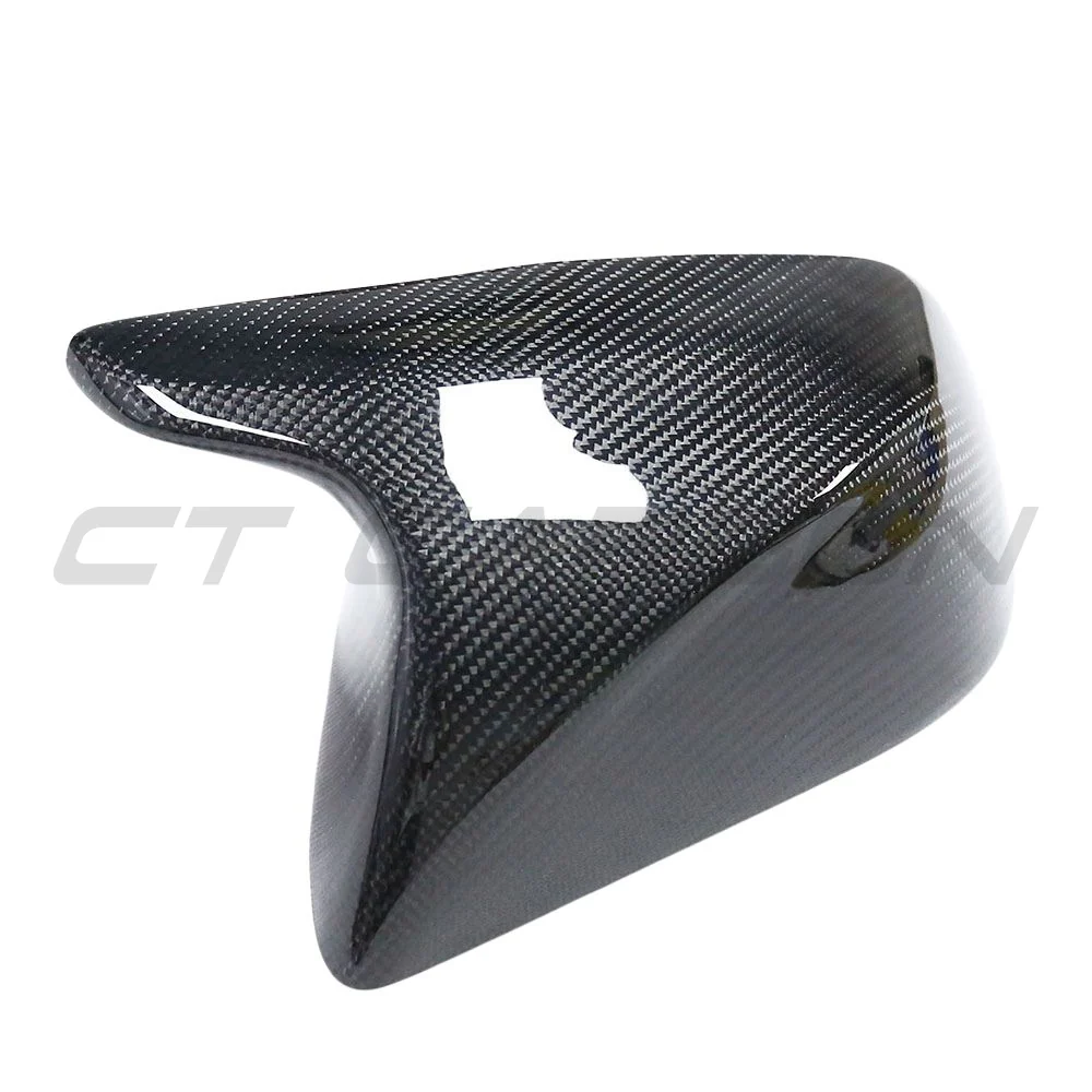 TESLA MODEL 3 2017-2023 CARBON FIBRE MIRRORS - V2-Accessories-CT CARBON-CT Carbon - High-quality carbon fiber and gloss black aerodynamic parts for premium sports and luxury vehicles.