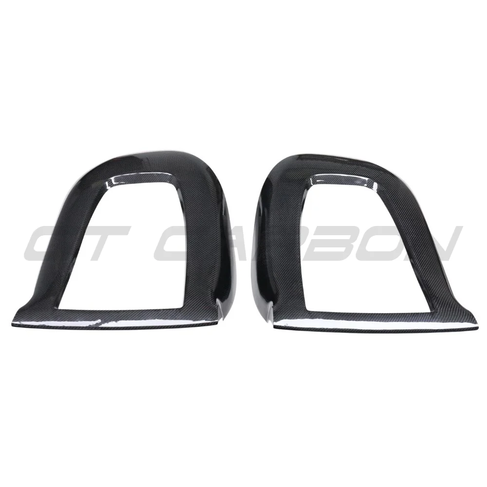 TESLA MODEL 3 2017-2023 CARBON FIBRE SEAT BACK COVERS-Accessories-CT CARBON-CT Carbon - High-quality carbon fiber and gloss black aerodynamic parts for premium sports and luxury vehicles.