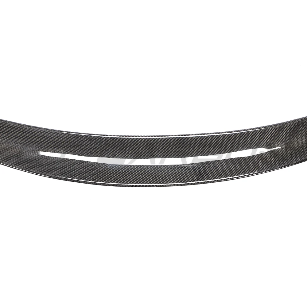 TESLA MODEL 3 2017-2023 CARBON FIBRE SPOILER - V3-Spoiler-CT CARBON-CT Carbon - High-quality carbon fiber and gloss black aerodynamic parts for premium sports and luxury vehicles.