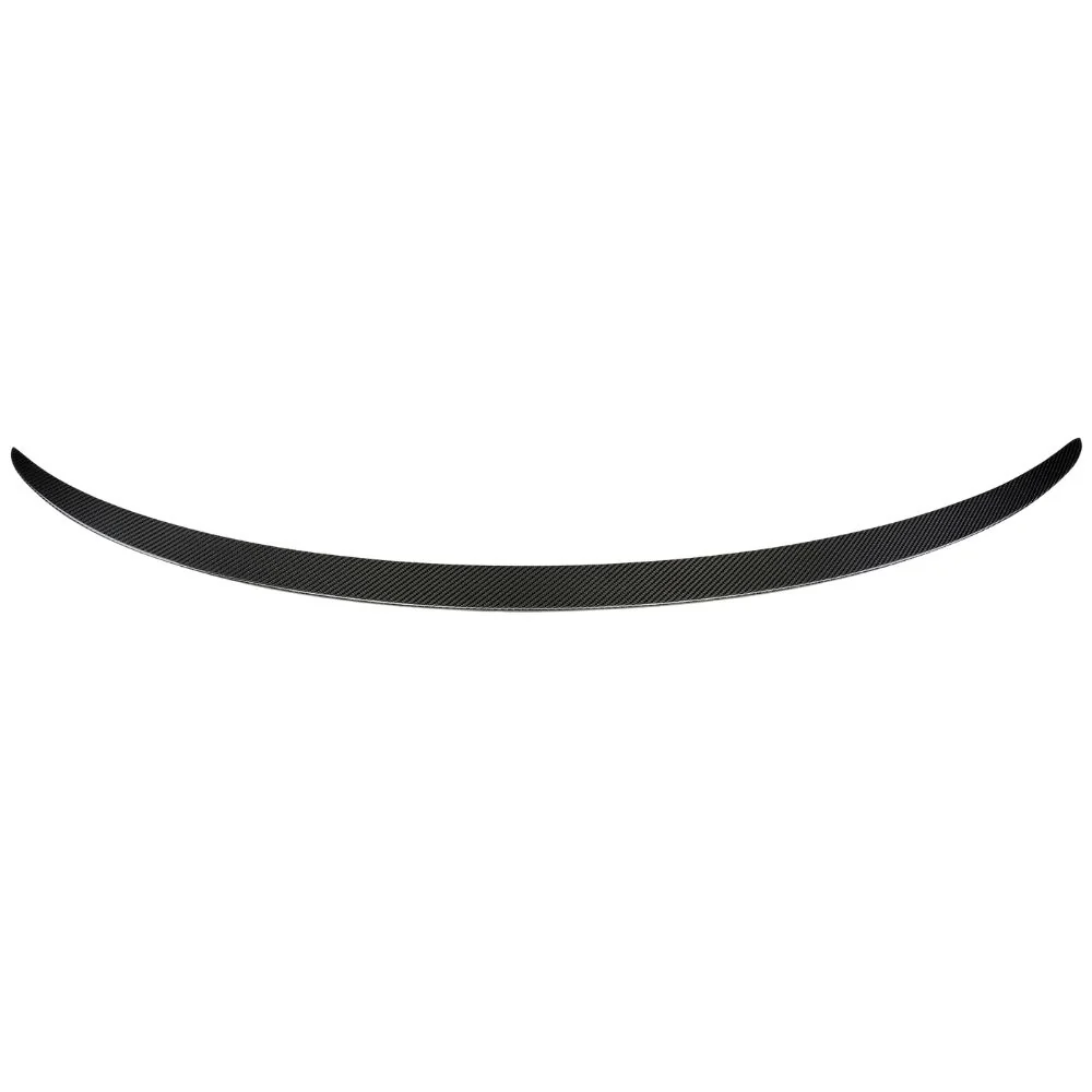 TESLA MODEL 3 2017-2023 CARBON FIBRE SPOILER - V1-Spoiler-CT CARBON-CT Carbon - High-quality carbon fiber and gloss black aerodynamic parts for premium sports and luxury vehicles.