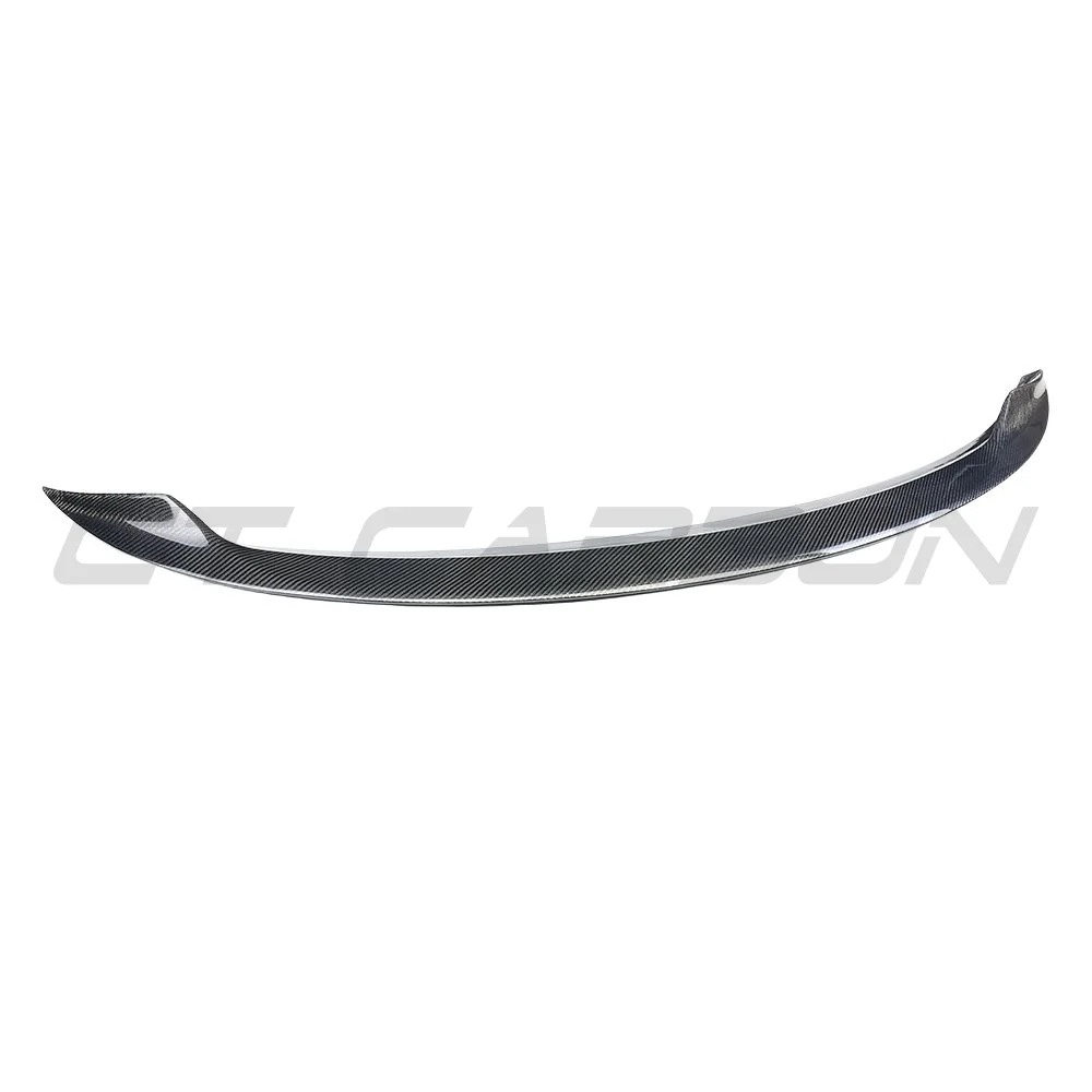 TESLA MODEL 3 2017-2023 CARBON FIBRE SPOILER - V4-Spoiler-CT CARBON-CT Carbon - High-quality carbon fiber and gloss black aerodynamic parts for premium sports and luxury vehicles.