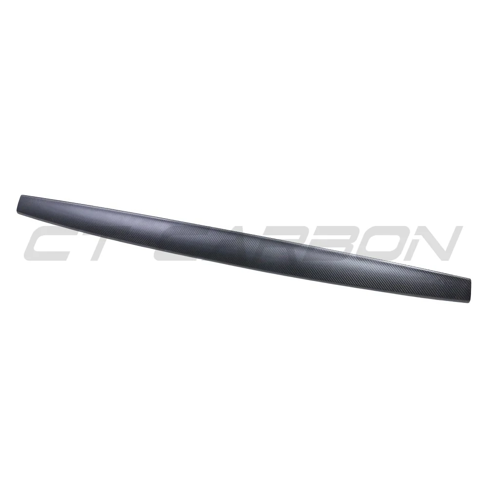 TESLA MODEL 3 2017-2023 MATTE CARBON FIBRE DASHBOARD TRIM STICK ON-Accessories-CT CARBON-CT Carbon - High-quality carbon fiber and gloss black aerodynamic parts for premium sports and luxury vehicles.