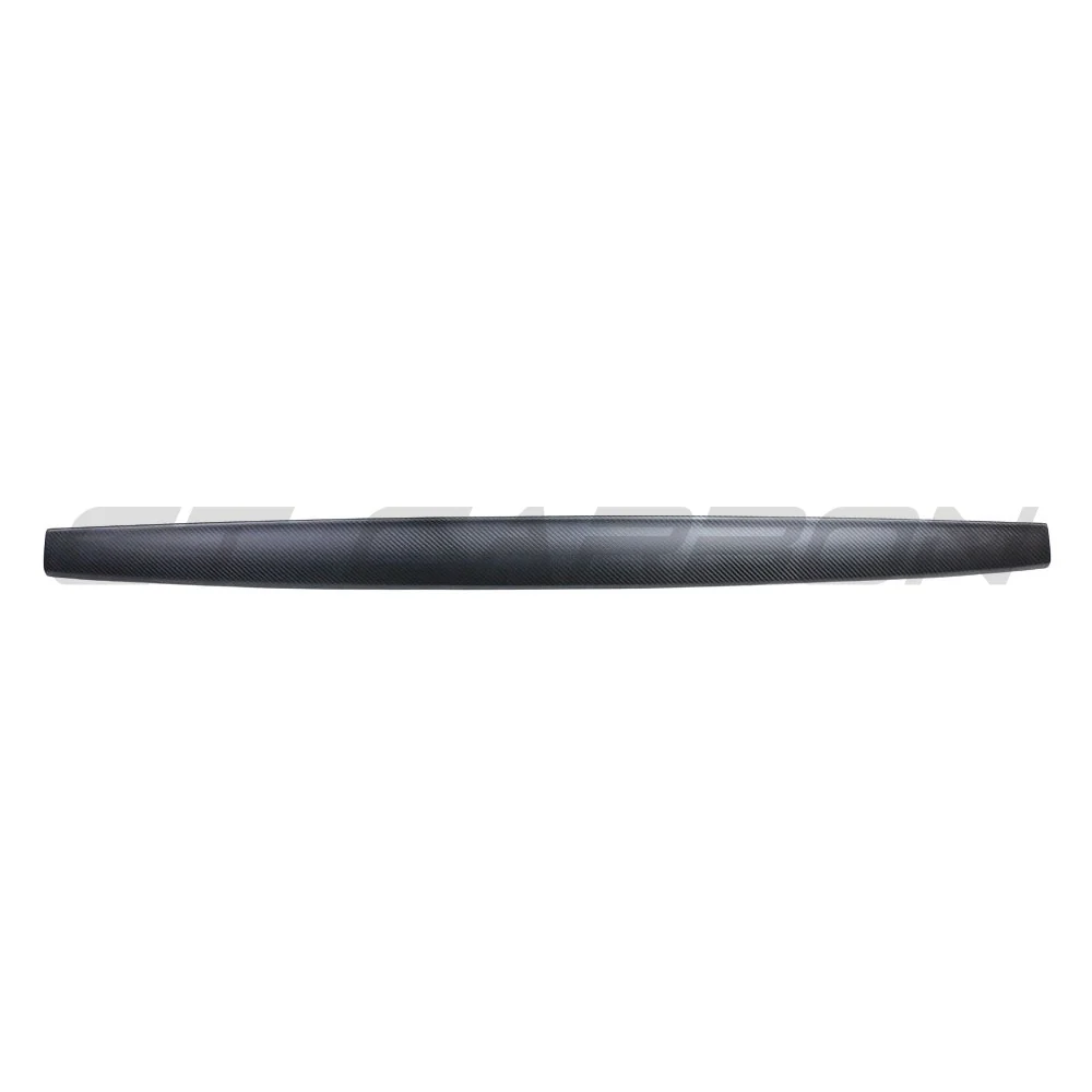TESLA MODEL 3 2017-2023 MATTE CARBON FIBRE DASHBOARD TRIM STICK ON-Accessories-CT CARBON-CT Carbon - High-quality carbon fiber and gloss black aerodynamic parts for premium sports and luxury vehicles.