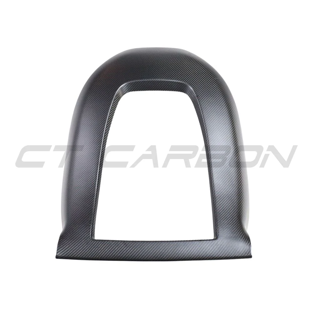 TESLA MODEL 3 2017-2023 MATTE CARBON FIBRE SEAT BACK COVERS-Accessories-CT CARBON-CT Carbon - High-quality carbon fiber and gloss black aerodynamic parts for premium sports and luxury vehicles.