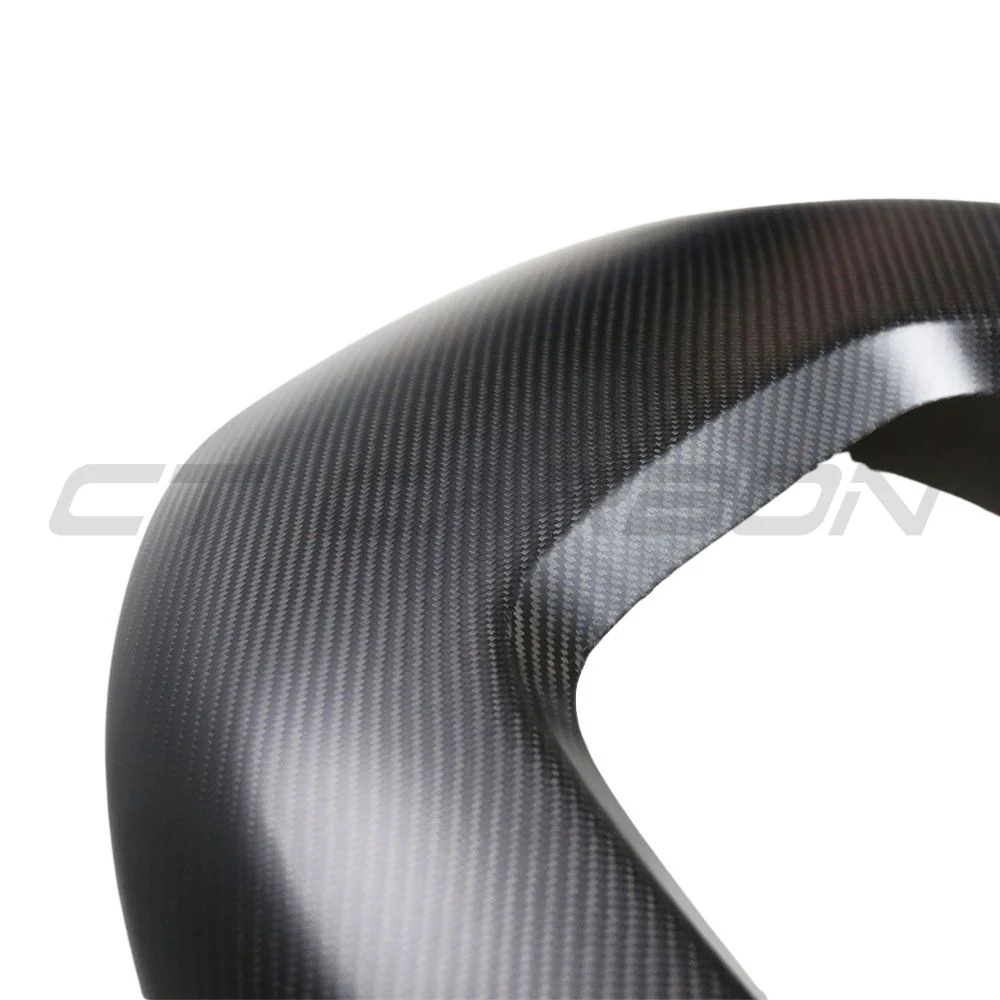 TESLA MODEL 3 2017-2023 MATTE CARBON FIBRE SEAT BACK COVERS-Accessories-CT CARBON-CT Carbon - High-quality carbon fiber and gloss black aerodynamic parts for premium sports and luxury vehicles.