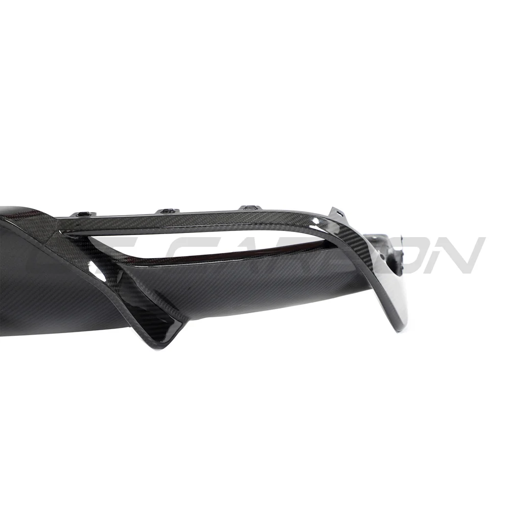 TESLA MODEL 3 2023+ CARBON FIBRE DIFFUSER - V1-Diffuser-CT CARBON-CT Carbon - High-quality carbon fiber and gloss black aerodynamic parts for premium sports and luxury vehicles.