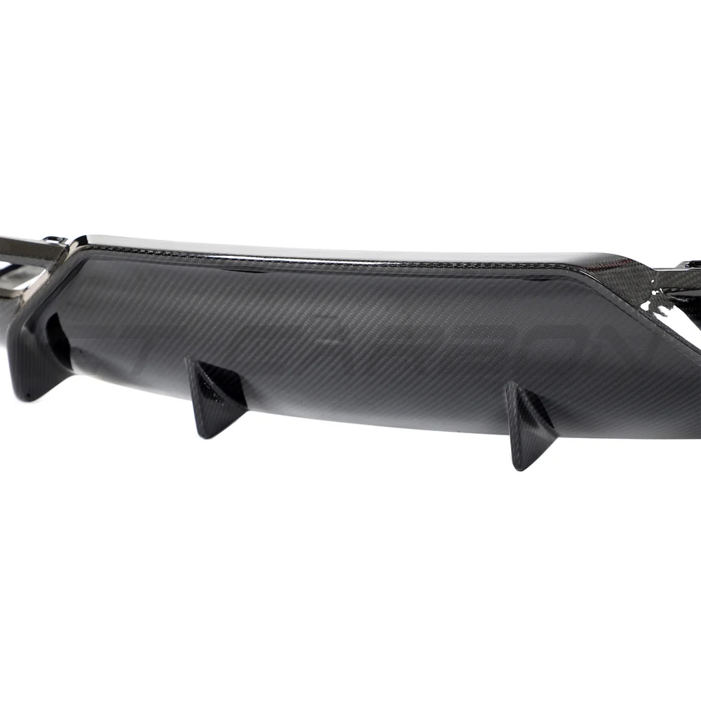 TESLA MODEL 3 2023+ CARBON FIBRE DIFFUSER - V1-Diffuser-CT CARBON-CT Carbon - High-quality carbon fiber and gloss black aerodynamic parts for premium sports and luxury vehicles.