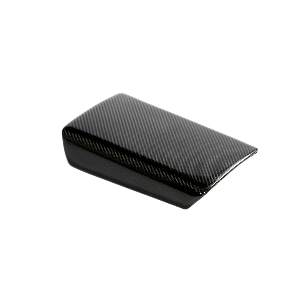 TESLA MODEL 3 & Y 2017+ CARBON FIBRE STALK COVER-Accessories-CT CARBON-CT Carbon - High-quality carbon fiber and gloss black aerodynamic parts for premium sports and luxury vehicles.