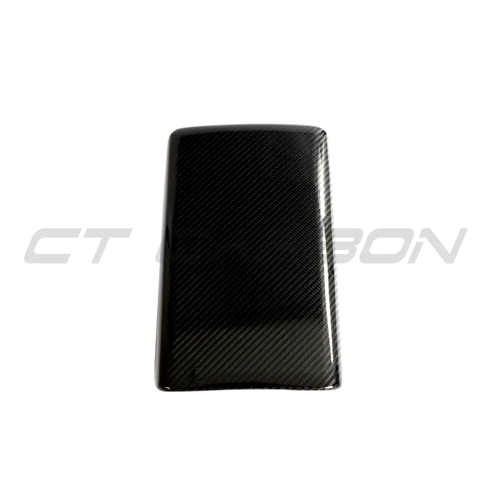 TESLA MODEL 3 & Y 2017+ CARBON FIBRE STALK COVER-Accessories-CT CARBON-CT Carbon - High-quality carbon fiber and gloss black aerodynamic parts for premium sports and luxury vehicles.