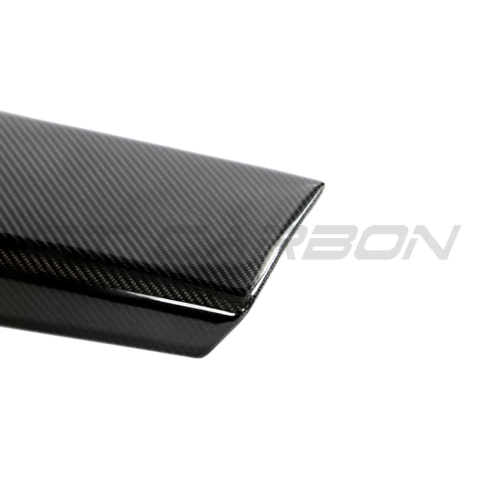 TESLA MODEL 3 & Y 2017+ CARBON FIBRE STALK COVER-Accessories-CT CARBON-CT Carbon - High-quality carbon fiber and gloss black aerodynamic parts for premium sports and luxury vehicles.