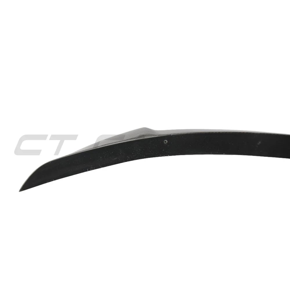 TESLA MODEL S 2013+ CARBON FIBRE SPOILER - V2-Spoiler-CT CARBON-CT Carbon - High-quality carbon fiber and gloss black aerodynamic parts for premium sports and luxury vehicles.
