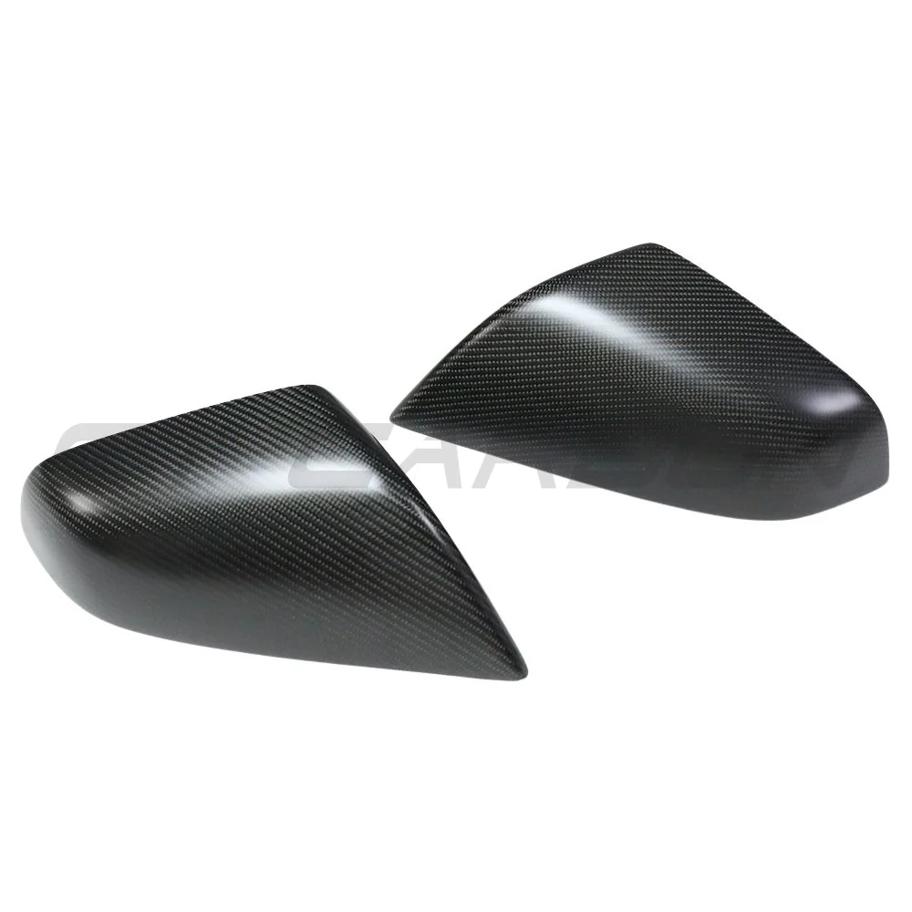 TESLA MODEL S 2013-2020 MATTE CARBON FIBRE MIRRORS-Accessories-CT CARBON-CT Carbon - High-quality carbon fiber and gloss black aerodynamic parts for premium sports and luxury vehicles.