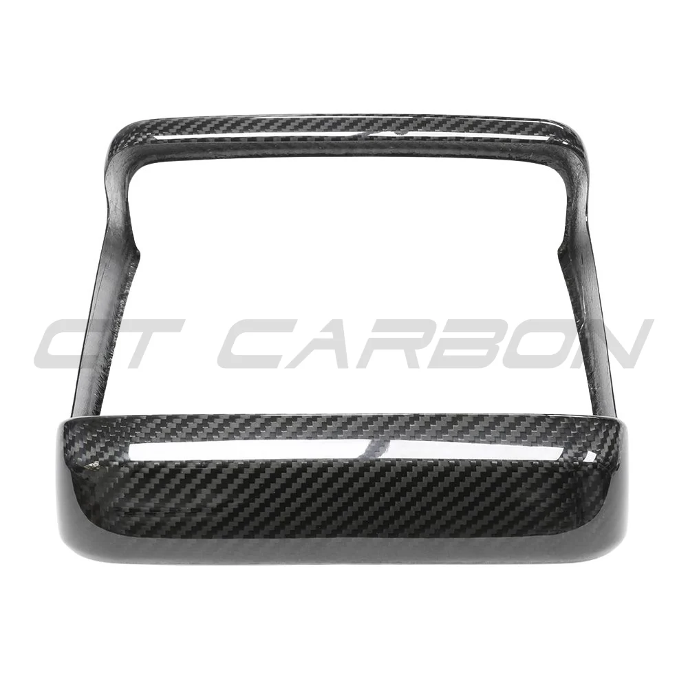 TESLA MODEL S 2021+ CARBON FIBRE REAR SCREEN ADD ON-Accessories-CT CARBON-CT Carbon - High-quality carbon fiber and gloss black aerodynamic parts for premium sports and luxury vehicles.