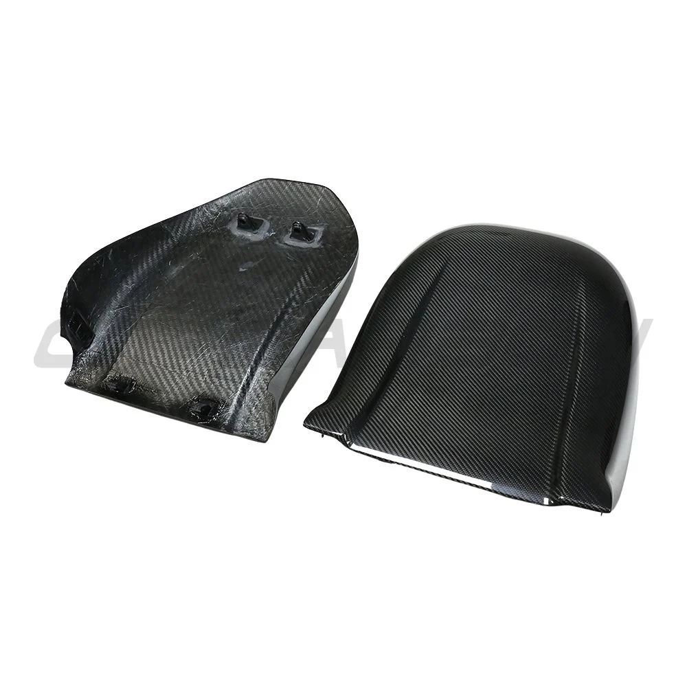 TESLA MODEL S 2021+ CARBON FIBRE REPLACEMENT SEAT BACKS-Accessories-CT CARBON-CT Carbon - High-quality carbon fiber and gloss black aerodynamic parts for premium sports and luxury vehicles.