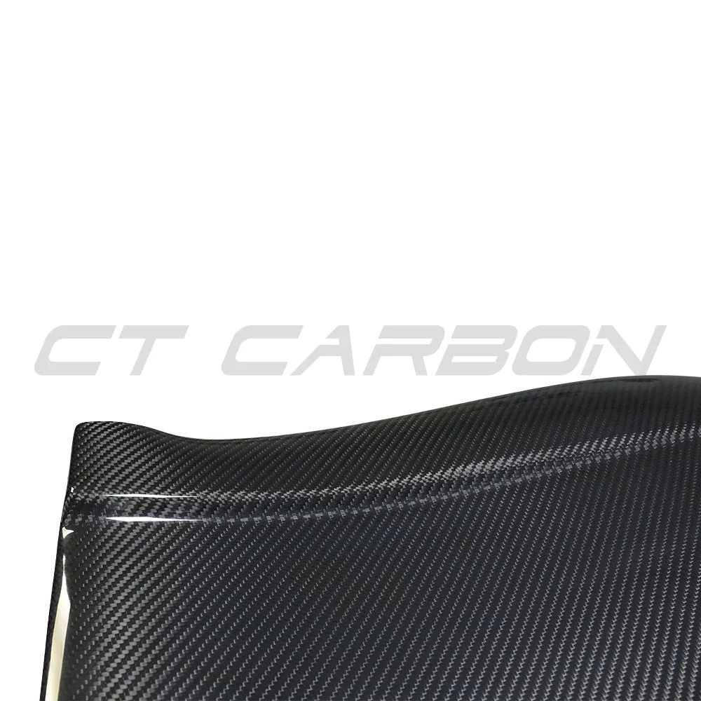 TESLA MODEL S 2021+ CARBON FIBRE REPLACEMENT SEAT BACKS-Accessories-CT CARBON-CT Carbon - High-quality carbon fiber and gloss black aerodynamic parts for premium sports and luxury vehicles.