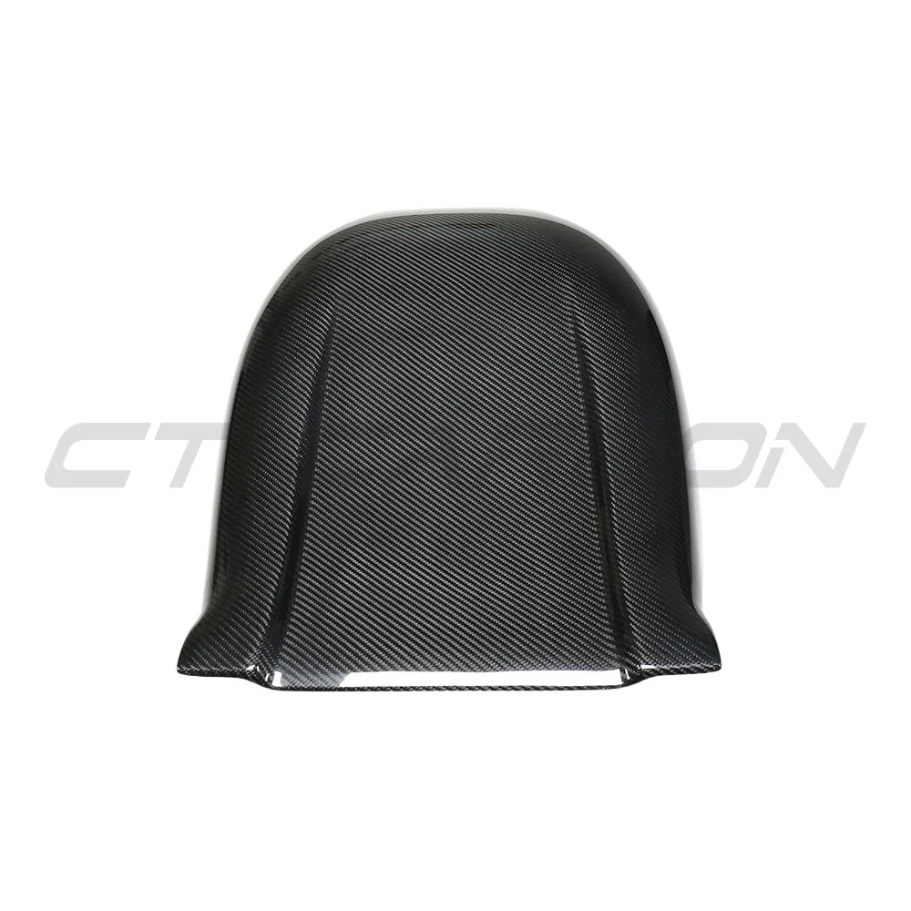 TESLA MODEL S 2021+ CARBON FIBRE REPLACEMENT SEAT BACKS-Accessories-CT CARBON-CT Carbon - High-quality carbon fiber and gloss black aerodynamic parts for premium sports and luxury vehicles.