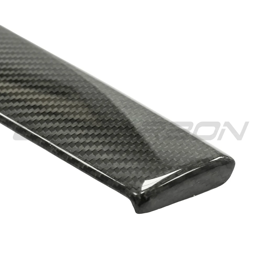 TESLA MODEL S 2021+ CARBON FIBRE DASHBOARD TRIM STICK ON-Accessories-CT CARBON-CT Carbon - High-quality carbon fiber and gloss black aerodynamic parts for premium sports and luxury vehicles.