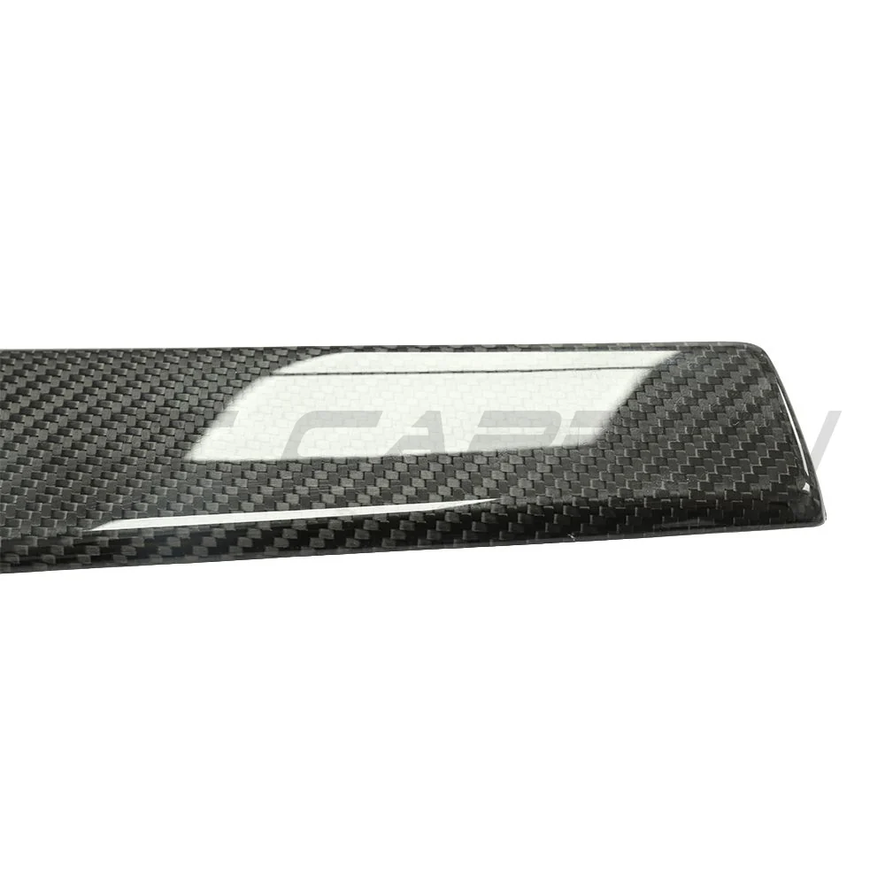 TESLA MODEL S 2021+ CARBON FIBRE DASHBOARD TRIM STICK ON-Accessories-CT CARBON-CT Carbon - High-quality carbon fiber and gloss black aerodynamic parts for premium sports and luxury vehicles.