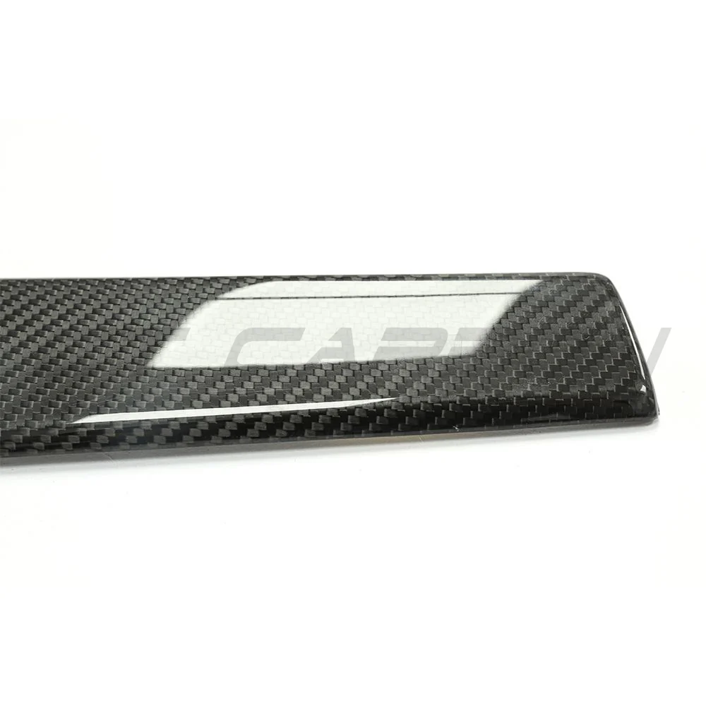 TESLA MODEL S 2021+ CARBON FIBRE DASHBOARD TRIM STICK ON-Accessories-CT CARBON-CT Carbon - High-quality carbon fiber and gloss black aerodynamic parts for premium sports and luxury vehicles.