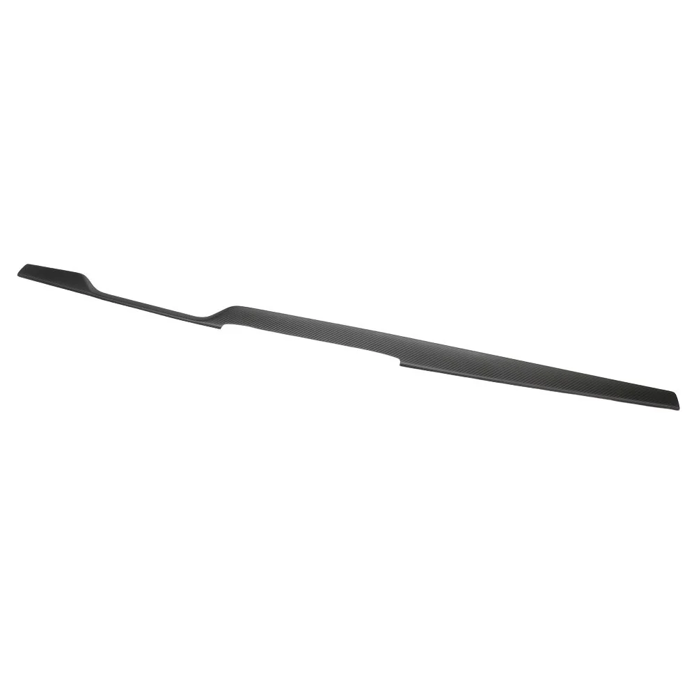 TESLA MODEL S 2021+ MATTE CARBON FIBRE DASHBOARD TRIM ADD ON-Accessories-CT CARBON-CT Carbon - High-quality carbon fiber and gloss black aerodynamic parts for premium sports and luxury vehicles.