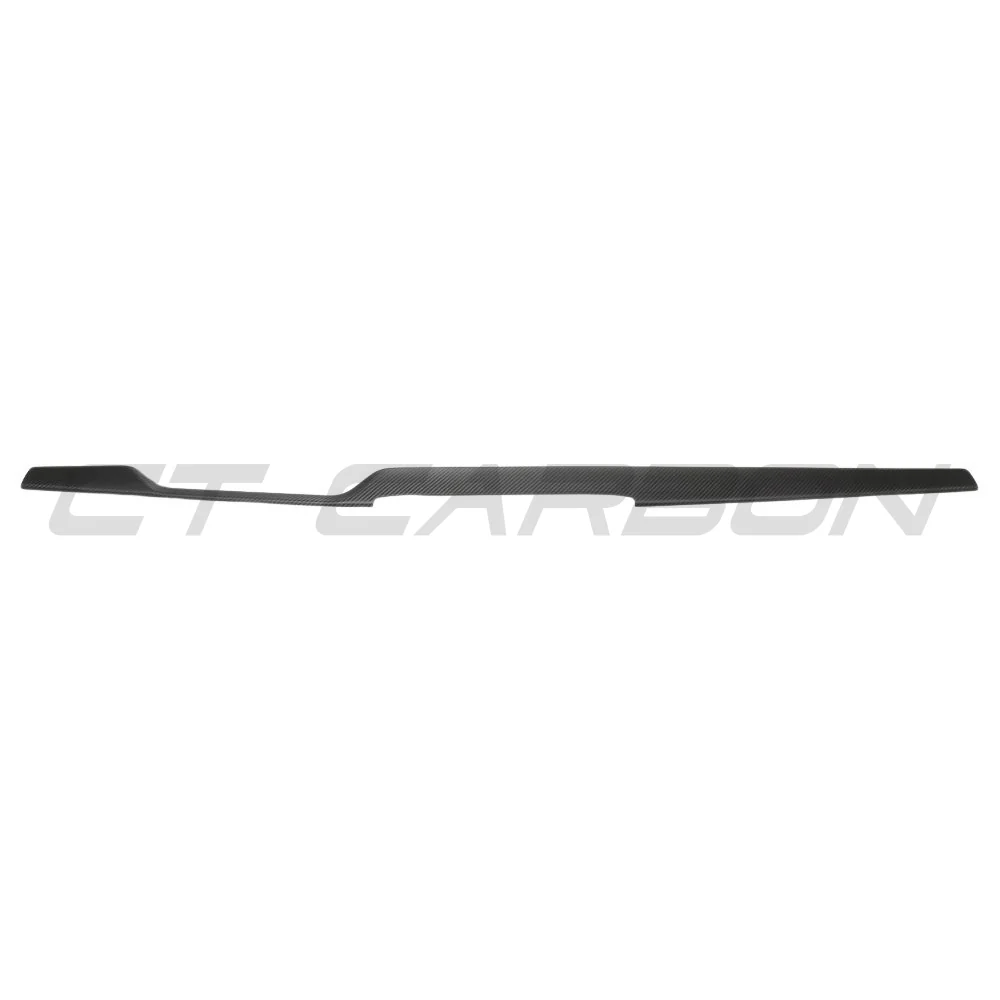 TESLA MODEL S 2021+ MATTE CARBON FIBRE DASHBOARD TRIM ADD ON-Accessories-CT CARBON-CT Carbon - High-quality carbon fiber and gloss black aerodynamic parts for premium sports and luxury vehicles.