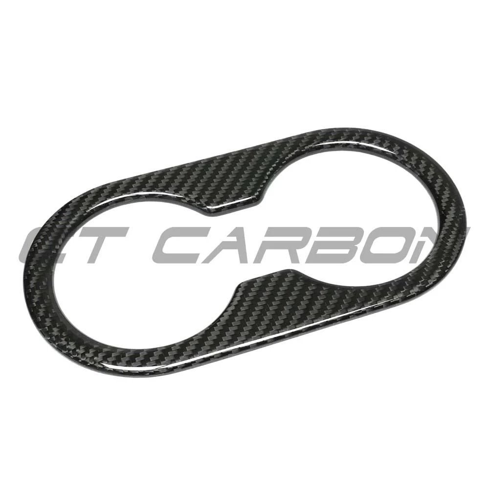 TESLA MODEL Y 2025+ FACELIFT CARBON FIBRE CUP HOLDER COVER