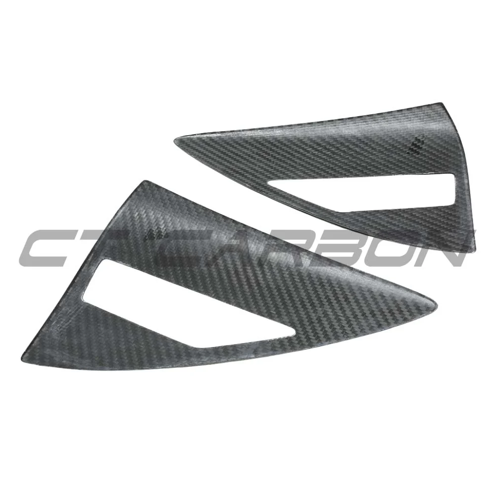 TESLA MODEL Y 2025+ FACELIFT DRY CARBON FIBRE CHARGING LAMP COVER - V1